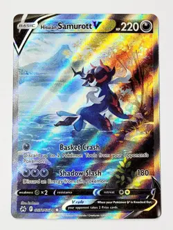 Pokemon TCG Hisuian Samurott GG51/GG70 Crown Zenith Galarian Gallery Full Art - Image 1
