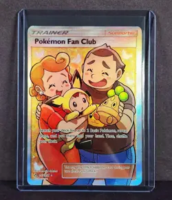 Pokemon Fan Club Full Art 155/156 Ultra Prism Holo *NEAR MINT* - FAST SHIP - Image 1