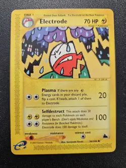 Pokemon Skyridge Electrode 36/144 PLAYED - Image 1