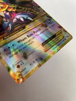 Pokemon M Kangaskhan EX Full Art Gold Secret Rare 109/106 XY Mega Holo 230 HP - Image 2