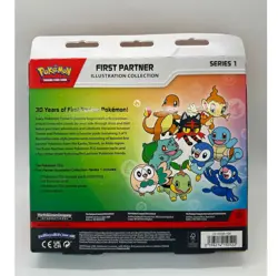 Pokemon First Partner Illustration Collection Series 1 Promo Booster Box - Image 4
