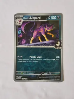 Marnie's Liepard 131/182 Uncommon Destined Rivals Pokemon Reverse Holo Near Mint - Image 1