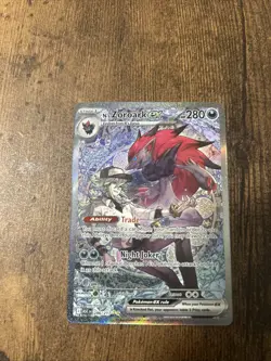 Pokemon TCG N's Zoroark EX Holo Ultra Rare Ascended Heroes 286/217 NM - Image 1