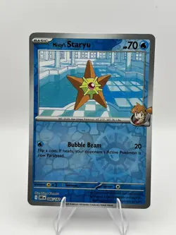 Misty's Staryu Reverse Holo SV10: Destined Rivals #046/182 Pokemon TCG NM - Image 1