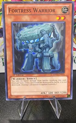 Fortress Warrior - 5DS3-EN014 - Common - 1st Edition - Yu-Gi-Oh! Card TCG - Image 1