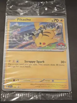 Pikachu 190 2024 World Championship 2024 SEALED Black Star Promo Pokemon - Image 1