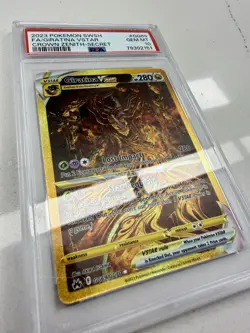 Pokemon Giratina VSTAR Crown Zenith Secret Rare GG69 Full Art PSA 10 Holo - Image 3
