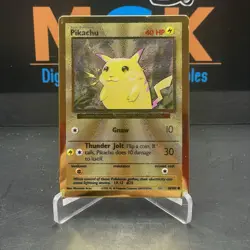 Pikachu Metal Gold Card UPC Pokemon 25th Anniversary Celebrations 58/102 Promo - Image 1