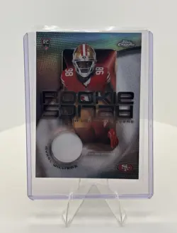 2025 Topps Chrome Rookie Relics Mykel Williams RR-MW San Francisco 49ers - Image 1