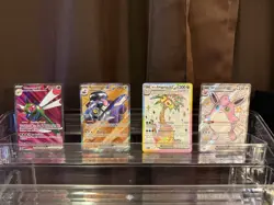 Pokemon TCG 12 card lot of full art ex from scarlet and violet era - Image 4