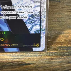 One Piece TCG Sabo SEC Alternate Alt Art (Parallel) OP13-120 - NM - English - Image 5