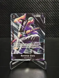 ONE PIECE OP15 EB04 (Adventure on Kami's Island) Roronoa Zoro (from PROMO PACK) - Image 1