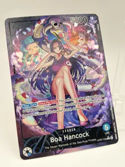 One Piece TCG Leader Boa Hancock OP07-038 Alt Art 500 Years In The Future NM - Image 2
