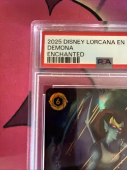PSA 10 DISNEY LORCANA WHISPERS IN THE WELL 227 DEMONA SCOURGE OF THE WYVERN CLAN - Image 2