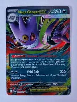 Pokemon TCG Mega Gengar EX Phantasmal Flames 056/094 - Image 1