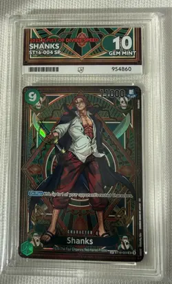 ST16-004 Shanks SP Special Rare OP11 One Piece TCG English - Image 1