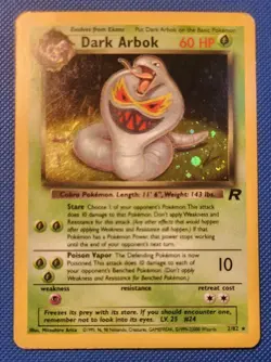 Dark Arbok - 2/82 - Holo Rare - Unlimited Team Rocket - Pokemon TCG - [LP] - Image 1