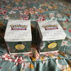 2x Ultra Pro Alcove Click Deck Box Pokemon Galar Region - Holds 100 Cards - Image 1