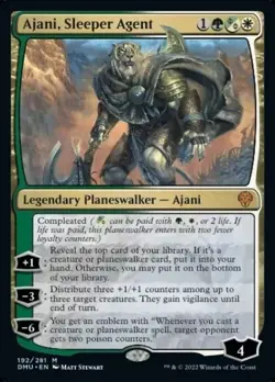 MTG - AJANI, SLEEPER AGENT - Dominaria United (M) - Image 1