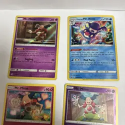 Pokemon Tcg Mr. Mime Lot 4 Card Lot. - Image 3