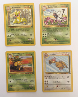 Vintage Pokemon Jungle set 30 bulk cards includes Pikachu & Eevee WOTC - LP/MP - Image 2