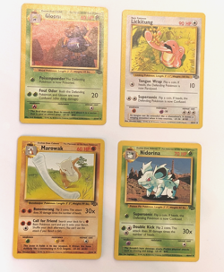 Vintage Pokemon Jungle set 30 bulk cards includes Pikachu & Eevee WOTC - LP/MP - Image 5