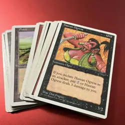 Vintage 1995 Magic The Gathering 4th Edition Lot of 40 Cards - Image 1