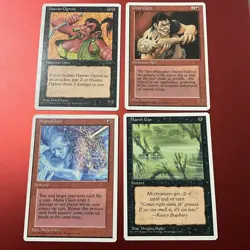 Vintage 1995 Magic The Gathering 4th Edition Lot of 40 Cards - Image 2