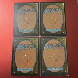 Vintage 1995 Magic The Gathering 4th Edition Lot of 40 Cards - Image 5