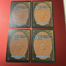 Vintage 1995 Magic The Gathering 4th Edition Lot of 40 Cards - Image 3