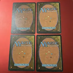 Vintage 1995 Magic The Gathering 4th Edition Lot of 40 Cards - Image 5