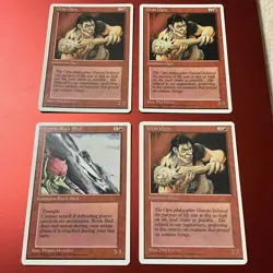 Vintage 1995 Magic The Gathering 4th Edition Lot of 40 Cards - Image 2