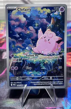 Clefairy 94/88 Perfect Order Full Art Illustration Rare Pokemon Card - Image 1