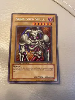 Summoned Skull BPT-002 Limited Edition Yu-Gi-Oh Card Played MP/LP - Image 1