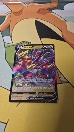 Pokemon TCG Giratina v SWSH259 Black Star Promo Card - Image 2