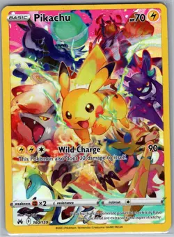Pikachu (Secret) 160/159 Crown Zenith - Pokemon Card - NM - Image 1