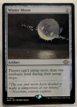 Winter Moon Modern Horizons 3 - MTG RARE - Image 1