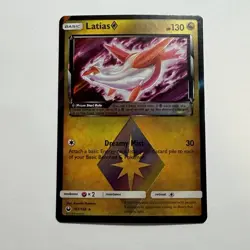 Pokemon TCG Latias 107/168 Rare Celestial Storm Sun & Moon Holo Foil Card Prism - Image 1