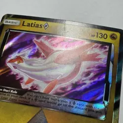Pokemon TCG Latias 107/168 Rare Celestial Storm Sun & Moon Holo Foil Card Prism - Image 4