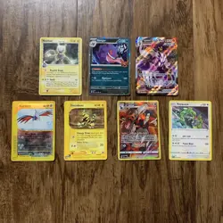 Pokemon Card Mixed Lot of 7 Gengar Mewtwo Expedition Base Set Sword Shield - Image 1