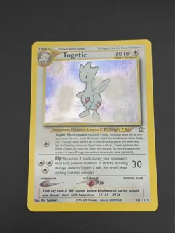 Togetic Neo Genesis Holo Rare Pokemon Card 16/111 - Image 3