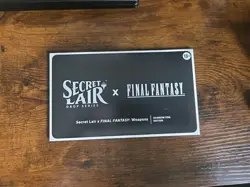 MTG Secret Lair x FINAL FANTASY: Weapons EN Rainbow Foil English [NEW & SEALED] - Image 1
