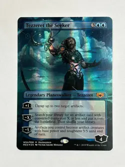 MTG Tezzeret the Seeker MED3 WS4 Foil M Lightly Played - Image 1