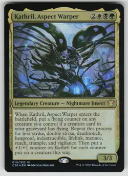 Kathril, Aspect Warper Foil M Commander 2020 10 NM - Image 1