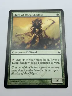 Elves of Deep Shadow - Ravnica: City of Guild - MTG - COM - Magic The Gathering - Image 2