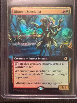 Biotech Specialist (Extended Art) - FOIL - NM - MTG - EOE - Image 1