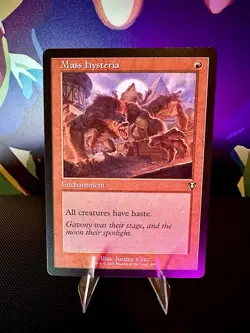 MTG Mass Hysteria (INR 400)Retro Frame, Innistrad Remastered, Regular, MTG - Image 1