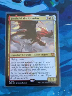MTG Lorehold, the Historian - NM - Secrets of Strixhaven - Image 1