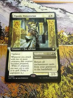 Eiganjo Dynastorian (Extended Art) 63 MTG NM - SOC - Image 4
