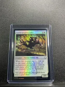 MTG Avatar: The Last Airbender Earth Kingdom Jailer #0016 Foil - Image 1